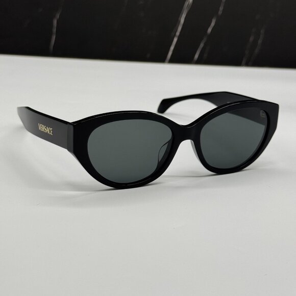 NEW VERSACE VE4495D GB1/87 SUNGLASSES WOMEN BLACK VE4495D GB187 EYEWEAR